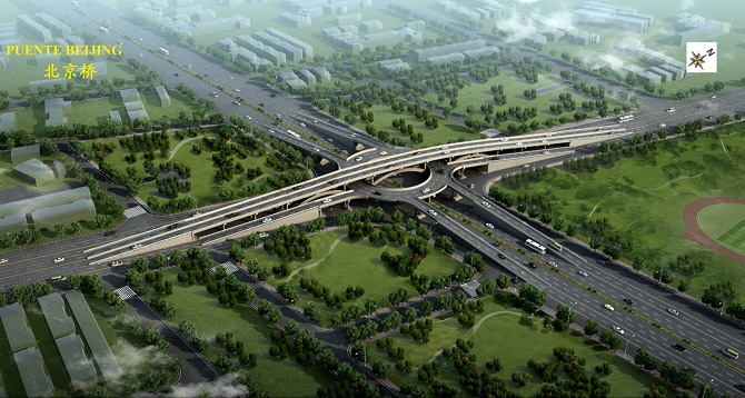 玻利维亚 汉口桥/北京桥 全景图